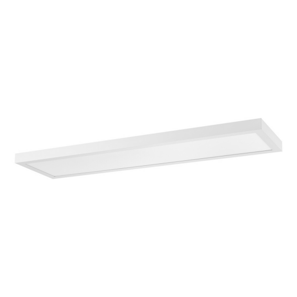 Deckenaufbauleuchte - Pro Office Sano 1225, 34W, DALI, 3000/4000K, weiß
