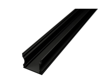 Hagemann LED Profil 2m | Aufputz hoch | schwarz | SURFACE...