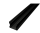 Hagemann LED Profil 2m | Aufputz hoch | schwarz | SURFACE 2 inkl. Abdeckung