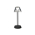 Ideal Lux LOLITA LED Tischleuchte 2,8W ⌀125mm dimmbar Schwarz IP54 warmweiss