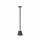 Ideal Lux  LED Pollerleuchte TOFFEE D080 H050, 8W, 3000K, 800lm, IP65, schwarz