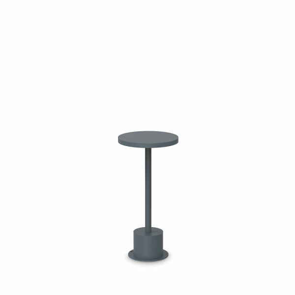 LED Pollerleuchte Anthrazit D160 H025, 11W, 3000K, 1200lm, IP65, anthrazit