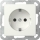 GIRA 21 Steckdose 1f rws glz System 55 UP IP20 ZP