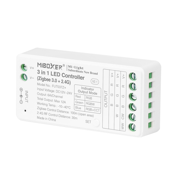Hagemann 3in1 Zigbee LED Controller FUT037Z+ RGB, RGBW, RGB+CCT