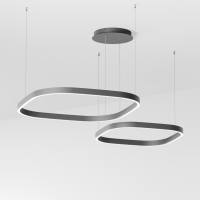 CRISEIDE S/2D Q, Farbe: Schwarz, 90W (40W+50W), 3000k,...