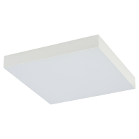 LID SQUARE Deckenaufbauleuchte, Farbe: weiß, 50W,...