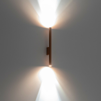 LASER Wandleuchte, Farbe: kupfer, Leuchtmittel: G9 max....