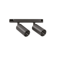 GFA LED 2er Spot, 48V Schiene, Farbe: nickel, 2x6W,...