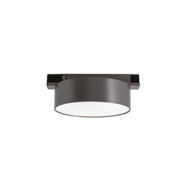 GFA LED Modul rund ⌀95mm, 48V Schiene, Farbe: nickel, 8W, 600lm, 3000k, nicht dimmbar