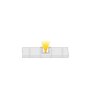 Profil, T-Profil hoch ET-02-10, 10 - 11,3 mm LED Stripes, Aluminium, Silber, Eloxiert, Tiefe: 4000 m