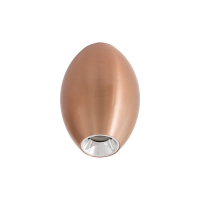GSO152 Deckenaufbau- oder Pendelleuchte, Farbe: matt bronze, 10W, 737lm, 3000k, nicht dimmbar, H110mm x ⌀75mm #1