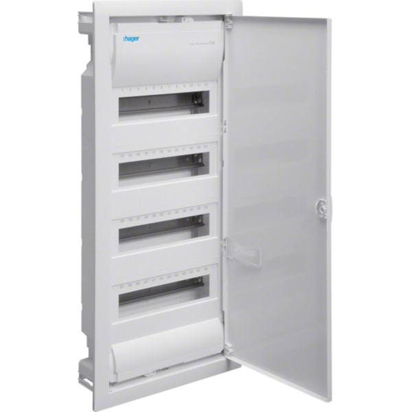 Kleinverteiler UP mit Tür 4x12TE Kst IP30 HAGER