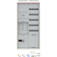Komplettschrank, Aufputz/Unterputz/teilversenkt, 1Z, eHZ,...