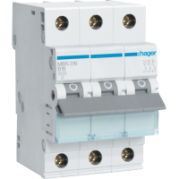 Leitungsschutzschalter B 16A 3p 415V 6kA 3TE AC HAGER