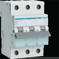 Leitungsschutzschalter B 32A 3p 415V 6kA 3TE AC HAGER