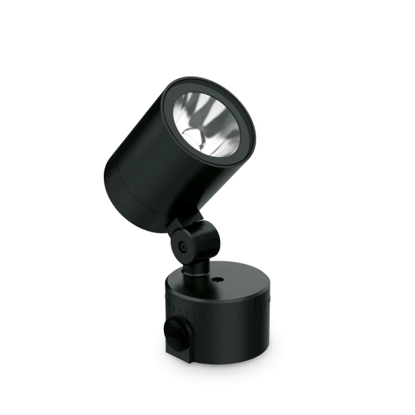 O-zone small Bodenstrahler, 13W, 3000k, IP66, nicht dimmbar, schwarz
