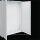 Zählergehäuse, Aufputz/teilversenkt, IP44, Stahlblech, 1050x1400x205mm, ET205mm, ZB54S univers Z, H 1400 x B 1050 x T 205 HAGER