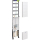 Komplettfeld, 63A, 1Z, 3-Punkt-Befestigung, 4V, 1350x250mm, mit Sammelschiene 5-polig, 300mm, ZH53X9S HAGER