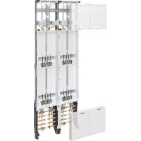 Komplettfeld, 63A, 4Z, 3-Punkt-Befestigung, 4V,...