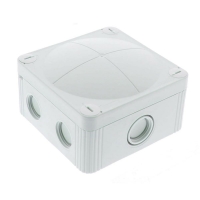 Abzweigdose, IP66/IP67, 4qmm, 95x95x60mm, grau,...