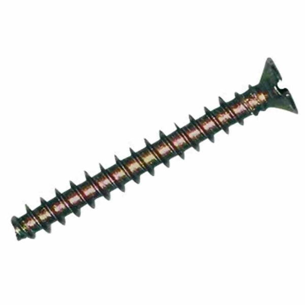 EGD 40 Geräteschraube, 100 Stück, Senkkopf, PlusMinus, Stahl, UP-Dose, Ø 3,2mm, L40mm, geeignet für Einbaudose, geeignet für Zentraldose ELTROPA