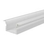 Profil, T-Profil hoch ET-02-15, 15 - 16,3 mm LED Stripes, Aluminium, Weiß, Tiefe: 2000 mm, Breite: 3