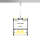 Hagemann LED Profil 2m | Hängeprofil Up&Down | schwarz | SUSPENDED | inkl. Abdeckung & Endkappen