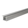 Profil, T-Profil hoch ET-02-05, 5 - 5,7 mm LED Stripes, Aluminium, Silber, Eloxiert, Tiefe: 2000 mm,