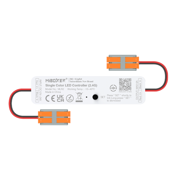 MiBoxer MLR2 I LED-Streifen Controller MINI I Single Color I 2.4GHz I IP20