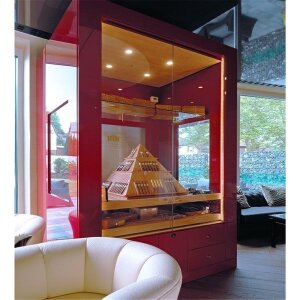 Profil, T-Profil hoch ET-02-05, 5 - 5,7 mm LED Stripes, Aluminium, Weiß, Tiefe: 2000 mm, Breite: 14