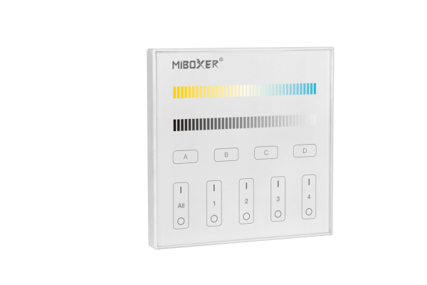 Miboxer DALI CCT Touch mit LED-Anzeigefeld-DT8