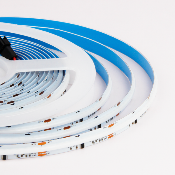 5m Hagemann COB SPI 24 LED-Streifen I RGB I 45W/5m - 40W/5m I IP20 I CRI 90