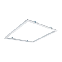 Hagemann Einbrauhmen für LED-Panel 62x62cm RAL9016...