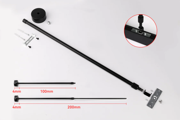 Hagemann 48V Aufbauschiene Hänger- S (1m-2m) universal