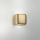 BABOL A Wandleuchte Opakes Gold