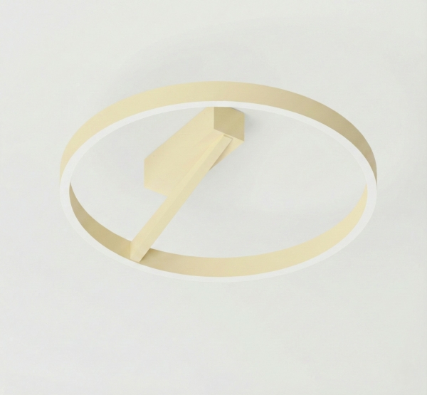 CRISEIDE P/G 60W Deckenaufbauleuchte beige