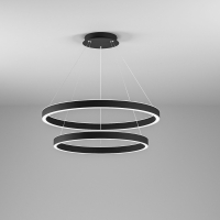 CRISEIDE S/2G  35W+40W Pendelleuchte schwarz