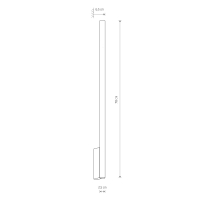 LASER WALL XL Wandleuchte gold