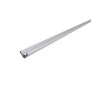 Profil, Eck-Profil EV-04-12, 12 - 13,3 mm LED Stripes, Aluminium, Silber, Eloxiert, Tiefe: 3000 mm,