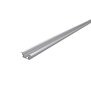 Profil, IP-Profil, T-flach ET-05-12, 12 - 13,3 mm LED Stripes, Aluminium, Silber, Eloxiert, Tiefe: 3