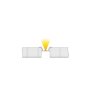 Profil, IP-Profil, T-flach ET-05-12, 12 - 13,3 mm LED Stripes, Aluminium, Silber, Eloxiert, Tiefe: 3