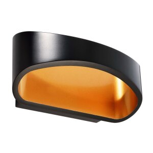 Wandaufbauleuchte, Acamar, 6,9 W, DIM, 3000 K, Schwarz,...