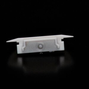 Profil Endkappe, Endkappe P-ET-01-15 Set 2 Stk, Kunststoff, Grau, Tiefe: 30 mm, Breite: 16 mm, Höhe: