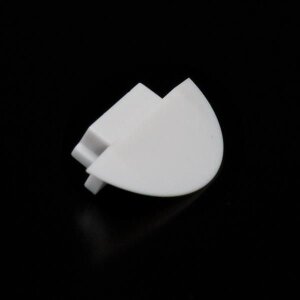Profil Endkappe, Endkappe P-ET-01-15 Set 2 Stk, Kunststoff, Grau, Tiefe: 30 mm, Breite: 16 mm, Höhe: