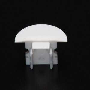 Profil Endkappe, Endkappe P-ET-02-08 Set 2 Stk, Kunststoff, Weiß, Tiefe: 23 mm, Breite: 16 mm, Höhe: