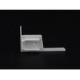 Profil Endkappe, Endkappe P-EL-03-10 Set 2 Stk, Kunststoff, Grau, Tiefe: 45 mm, Höhe: 27.7 mm