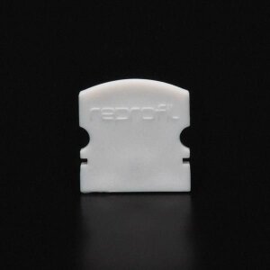 Profil Endkappe, Endkappe F-AU-02-10 Set 2 Stk, Kunststoff, Weiß, Tiefe: 16 mm, Breite: 6 mm, Höhe: