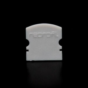 Profil Endkappe, Endkappe F-AU-02-10 Set 2 Stk, Kunststoff, Grau, Tiefe: 16 mm, Breite: 6 mm, Höhe: