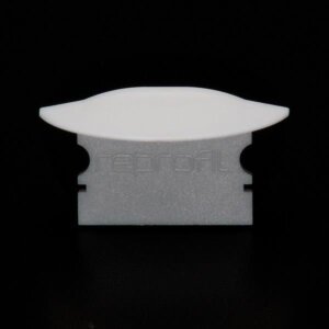 Profil Endkappe, Endkappe F-ET-02-15 Set 2 Stk, Kunststoff, Grau, Tiefe: 30 mm, Breite: 16 mm, Höhe: