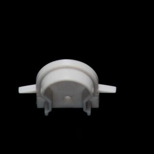 Profil Endkappe, Endkappe R-ET-01-10 Set 2 Stk, Kunststoff, Grau, Tiefe: 25 mm, Breite: 6 mm, Höhe: